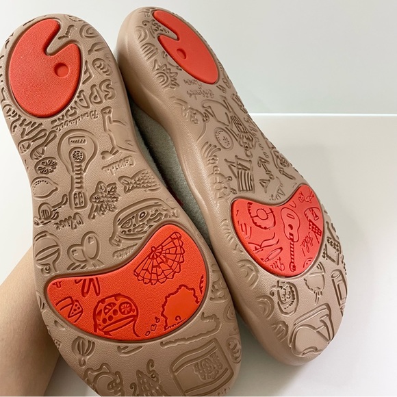 Womens Size 8.5 NWT UIN Slip On Shoes Heather Grey Knitted Wool Toledo II - Picture 8 of 9